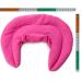 Cozy Pink Neck Pillow with Stand-Up Collar - Heat Pad & Grain Pillow for Ultimate Comfort - Buy Online on GoSupps.com