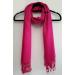 GFM Smooth Shiny Surface Pashmina Style Scarf (L9) - Hot Pink - Buy Online on GoSupps.com