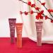 Purlisse Lunar New Year Lip Set Juicy Tint Lip Nourisher Plum Coral Nude Cream Shine (0.38 oz each) Buildable Hydration & Color - Buy Online on GoSupps.com