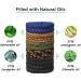 Pestects Mosquito Repellent Bracelet 12 Pack Deet-Free Natural Insect Mosquito Bands for Adults & Kids 300 Hour Insect Repellent Protection (Dark Colour) - Buy Online on GoSupps.com