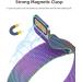 Rabini Metal Magnetic Band Compatible with Apple Watch 38mm 40mm 41mm 42mm 44mm 45mm 49mm  Rainbow Stainless Steel Mesh Loop Bands for iWatch SE Ultra Series 8 7 6 5 4 3 2 1 Women Men  Multicolor 1-Multicolor 38mm/40mm/41mm - Buy Online on GoSupps.com