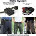 Corpower 2 Series Tactical Belt & Molle Bag Set - High-Performance 3.8cm Nylon Belt with Quick Lock Buckle - Black & Army Green - Buy Online on GoSupps.com
