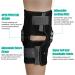 NEENCA Hinged Knee Brace - Adjustable Medical Support for Knee Pain, Arthritis, ACL, PCL, Meniscus Tear - Ideal for Injuries & Post OP Recovery - Buy Online on GoSupps.com