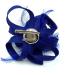 Ladies Feather Beak Clip/Corsage Fascinator for Weddings Races Royal Ascot Hair Piece (Royal Blue) - Buy Online on GoSupps.com