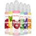 BesTby Cuticle Oil - Cuticle Oil for Nails Repaired Dryness Damaged Nails and Cuticle, Nail Oil Cuticle Moisturizes and Strengthener Nail Care, 6pcs/10ml Rollerball