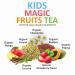 Organic Kids Immunity Tea for Better Sleep & Digestion - Fruits Flavor - USDA Organic & Caffeine-Free - 20 Count (1 Pack) - Buy Online on GoSupps.com