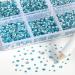 Beadsland 7200PC Flatback Rhinestones - Clear Nail Gemstones for Crafts Mixed Sizes with Wax Pencil Kit - SS3-SS10 Aquamarine - Buy Online on GoSupps.com