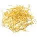 Shapenty 500PCS Mini Metal Wire Eyepins Beading Small Open Eye Head Pins Needles Bulk for DIY Craft Bead Earring Pendant Necklace Bracelet Jewelry Charm Finding Making (Gold  24mm/1Inch)