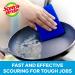 Scotch-Brite Non-Scratch Scour Pads - Kitchen and Dish Cleaning - 3 Pack - Buy Online on GoSupps.com