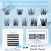 84 Pcs Cluster Lashes | DIY Eyelash Extensions | Natural Look Thin Band | Soft Individual Lashes - Cirrus D-12mm - Buy Online on GoSupps.com
