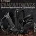 Tru Salute Military Tactical Backpack - Large Army 3 Day Assault Pack Molle Bugout Bag Rucksack (Black) - Buy Online on GoSupps.com