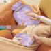 Hot Water Bottle with Floral Cover - 1L for Pain Relief | Purple Design | Ideal for Bed & Foot Comfort - Buy Online on GoSupps.com