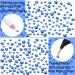 LPBeads 3456 Pieces 6 Sizes Sapphire Flat Back Round Crystal Rhinestones for Crafts Nails Art Face Makeup Clothes DIY with Pick Up Tweezers and Picking Pen - Buy Online on GoSupps.com