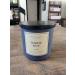 Masculine Aromas Soy Wax Blend Candle Scented Night Out Candle Blue Jar Black Lid 3- Wicks 534624