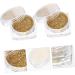 Outanaya Glitter Eyeshadow 2pcs Loose Eyeshadow Glitter Eye Shadow Loose Pigment Eyeshadow Sequins Highlighter 1 count (Pack of 1) Golden - Buy Online on GoSupps.com