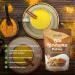 Buy Organic Turmeric Powder 1kg by Monte Nativo | 3% Curcumin | Dietary Supplement for Golden Milk | Authentic Curcuma from India | Ayurveda Bio Kurkuma | International Shipping - Buy Online on GoSupps.com