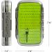 Kingfisher Double Sided Clear Silicone Fly Box X-Small - Waterproof | Fly Fishing Essential - Buy Online on GoSupps.com