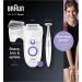 Braun Silk- pil 5 Power Epilator For Hair Removal with Electric Shaver Head & Bikini Trimmer Corded Epilator with 28 Tweezers Gifts for Women 5-825 White/Purple SE 5-825 - Buy Online on GoSupps.com