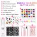 Glitter Tattoo Studio Set 3 - Sparkly & Colorful Temporary Tattoos for Kids - Magical Fake Tattoo Kit for Girls - Arts & Crafts - Buy Online on GoSupps.com
