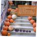 HOMSFOU 10 Pcs Flannel Foam Pumpkin Artificial Pumpkins Bulk Thanksgiving Decor Craft Pumpkins Pumpkin Artificial Faux Pumpkin Decor Fall Decorations Home Party Photo Prop Set Halloween Greyx2pcs 14X12.5X12.5CMx2pcs - Buy Online on GoSupps.com