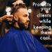 King Midas Empire Professional Salon Cape - Waterproof Anti-Static & Stain Resistant - Snap Closure - Blue - Buy Online on GoSupps.com