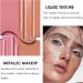 Sparkling Liquid Glitter Eyeshadow - Metallic Face & Eye Makeup in Rose Brown | Waterproof & Non-Greasy Formula - Buy Online on GoSupps.com