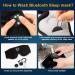 Bluetooth Sleep Mask with Ultra Thin Speakers - Boodlab 3D Wireless Headphones for Sleeping, Insomnia, Meditation, and Travel - Washable Black Mask, Ideal Gift for Men and Women - Buy Online on GoSupps.com