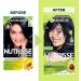 Garnier Nutrisse Ultra Cr me Permanent Hair Dye 100% Grey Coverage Vegan Formula Nourished Hair Long-Lasting Rich Colour 21 Blue Black 1 Application Packaging May Vary - Buy Online on GoSupps.com