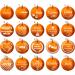 Unique Personalized Dog & Cat Recognition Brands - 2 Pieces Engraved | Round 35mm Orange - Buy Online on GoSupps.com