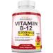 NaturalisimoLife Vitamin B12 6 000 mcg Maximum Strength Fast Acting Formula Strawberry Flavor Nuggets Promotes Energy Production Supports The Nervous System 60 Nuggets Once a Day