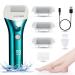 BarberBoss Electric Foot File Hard Skin Remover - Callus Remover Foot Files for Hard Skin Feet Hard Skin Remover Electric Professional Pedicure Set for Feet (Green)