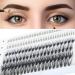 MAEXUS Lash Clusters Extensions  160PCS False Eyelashes Individual Cluster Lashes DIY Lash Extension with Bottom Lashes (20D  0.07C  10-16mm MIX)