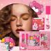 Kit de maquillage l ger pour femme avec palette de fard paupi res rouge l vres et blush pour voyage maison ext rieur - Buy Online on GoSupps.com