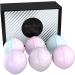 Bath Bombs Fizzies by Gia Grey - Spa Treatment with Argan Oil & Coconut Oil for Silky Skin (6 Pack) - Buy Online on GoSupps.com