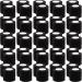 BQTQ 50 Rolls Self Adhesive Bandage Wrap Black Bandage Tape Self Adherent Wrap 2 inch Bandages Self Adhesive Wraps Stretch Bandage Wrap Roll for Wrist Ankle Swelling Sprains (Black) Black 2 Inch