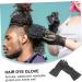GLEAVI 3 Pairs Black Gloves Black Rubber Gloves Reusable Hair Dye Glove Shampoo Particles Man Non-slip - Buy Online on GoSupps.com