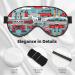I Like London Print Sleep Eye Mask | Soft Eye Cover for Travel & Naps - Perfect for Women & Men - Buy Online on GoSupps.com