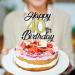 Shop Sumerk 40th Birthday Cake Attachments - Gold & Black Decorations | Perfect for Birthday Party Celebrations - Buy Online on GoSupps.com