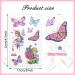 Prasacco 130 Glitter Butterfly Temporary Tattoos for Kids - Fake Tattoo Stickers for Girls - Perfect Butterfly Gifts for Birthday Party Favors - Buy Online on GoSupps.com