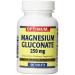 Optimum Magnesium Gluconate Tablets 250 Mg 100 Count