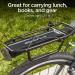 Schwinn Rear Bike Cargo Rack - Durable, 26 lb Capacity, Fits Most Adult Bikes 24-29-Inch Wheels - Center, Side, or No Mounting Points - Bicycle Accessories - Buy Online on GoSupps.com