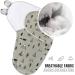 Mama Cheetah Baby Swaddle Sack Easy Swaddles for Boy & Girl 0-3 Month - Grey - Pack Of 3 - Buy Online on GoSupps.com
