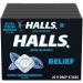 Halls Cough and Throat Relief Extra Strong Menthol Cough Drops 20 Sticks of 9 (180 Total Drops)