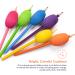 Special Supplies Egg Pen-Pencil Grips for Kids and Adults Colorful  Cushioned Holders for Handwriting  Drawing  Coloring - Ergonomic Right or Left-Handed Use - Reusable (6-Pack) - Buy Online on GoSupps.com