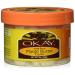 OKAY | Mango Butter Chunks | For Hair and Skin | Revive and Hydrate Dry Hair | Moisturize & Soothe Skin | 100% Pure | 8 oz Mango 8 Ounce / 227 Gram