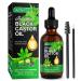 Castor oil organic 60ml massage oil for aromatherapy 100% purely cold pressed Jamaican Black Castor Oil stimulate growth for hair eyelash eyebrows skin moisture & hair oil and body oil