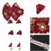 minkissy 2 Pairs Hairpin Chinese Hair Clip Kimono Hair Retro Hair Barrette Hair Clip for Women Hair Clips for Women Hair Styling Pins Women Hair Clips Girl Zinc Alloy Miss Geisha - Buy Online on GoSupps.com