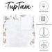 TupTam Baby Changing Mat with 2 Terry Cloth Covers - Lion/Leaves/Beige | 70 x 50 cm - International Shipping Available - Buy Online on GoSupps.com