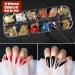 Teenitor Nail Art Kit with Glitter, Stickers, Brushes, Dotting Tool, Gems, Striping Tape - Perfect for Beginners - Buy Online on GoSupps.com