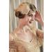 Babeyond 1920s Flapper Headband - Champagne Art Deco Feather Hairband with Crystals | Great Gatsby Inspired - Buy Online on GoSupps.com